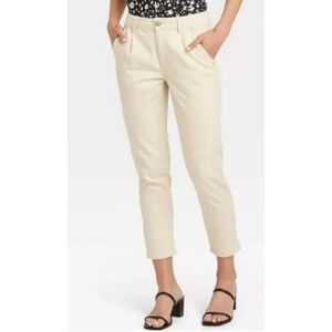 NEW Who What Wear Tapered Cropped Jeans